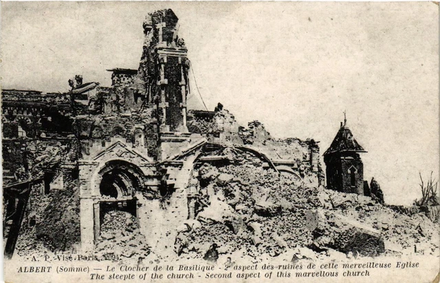 CPA Militaire, Albert - Le Clocher de la Basilique (278574)