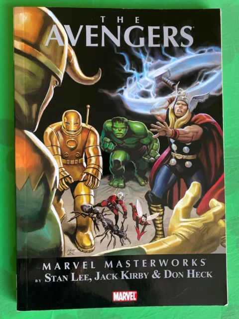 Avengers Marvel Masterworks Vol 1 Marvel Thor Iron Man Hulk Loki Antman