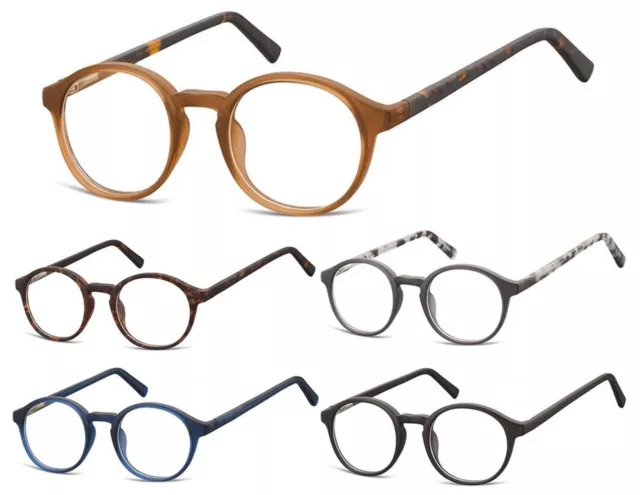 Montatura per Occhiali da Uomo Donna Rotonda stile Moscot Retro Sunoptic AC18