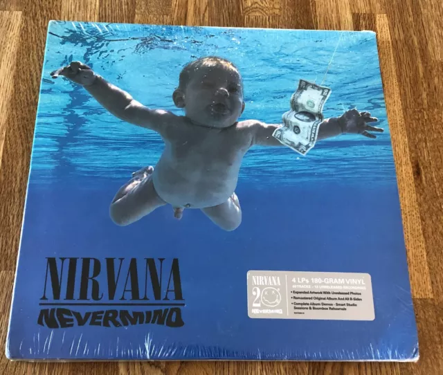 NIRVANA - Nevermind *4LP* LIMITED DELUXE EDITION VINYL NEW/SEALED 2011 US PRESS