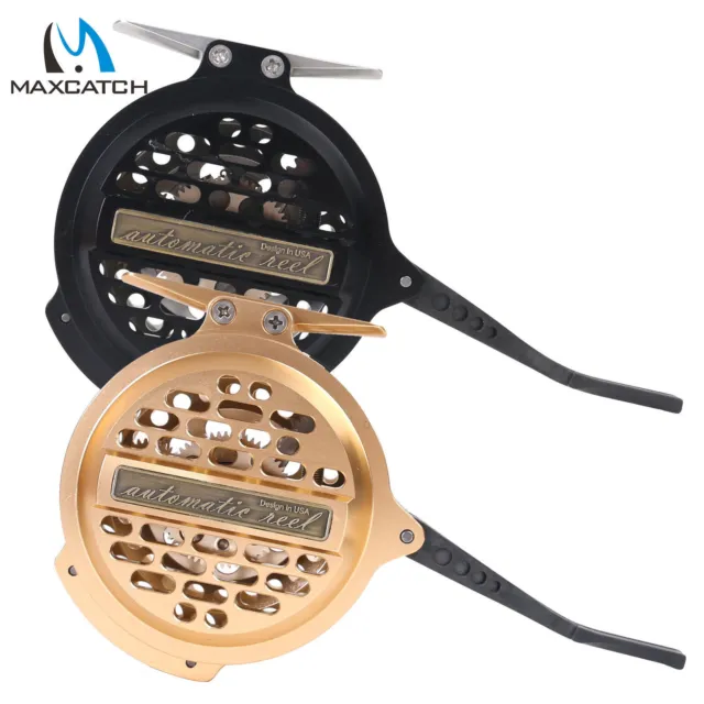 MAXCATCH AUTOMATIC FLY Fishing Reel Super Light CNC-Machined