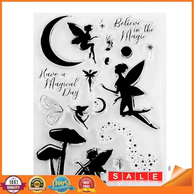 Clear Stamp Fairy Seals for DIY Scrapbooking Photo Album Paper Card Making