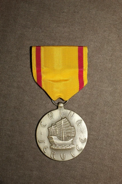 Chinese Service Ribbon ORIGINAL WW2 U.S. Navy