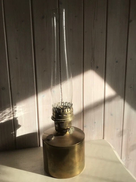 Lampe aladdin vintage en laiton : brûleur d'encens lampe génie gravé à la main - France