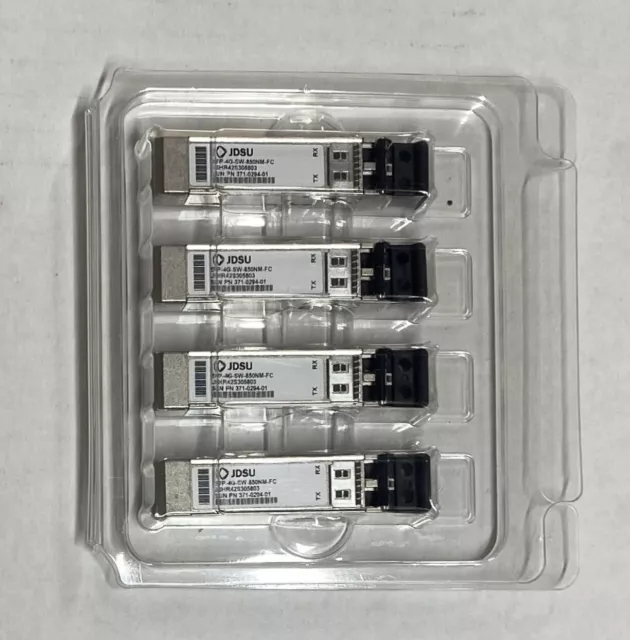 JDSU SFP 4G Transceivers 4 pack