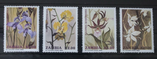 Sambia 595-598 postfrisch #WD611