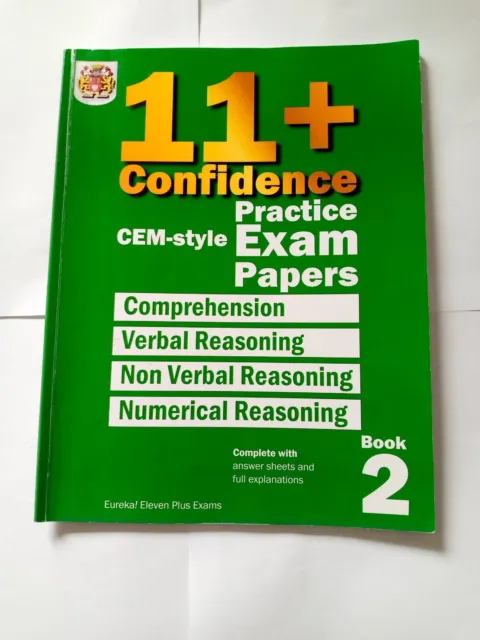 11+ Confidence: Cem Style Practice Exam Papers Book 2: Complete with Answers