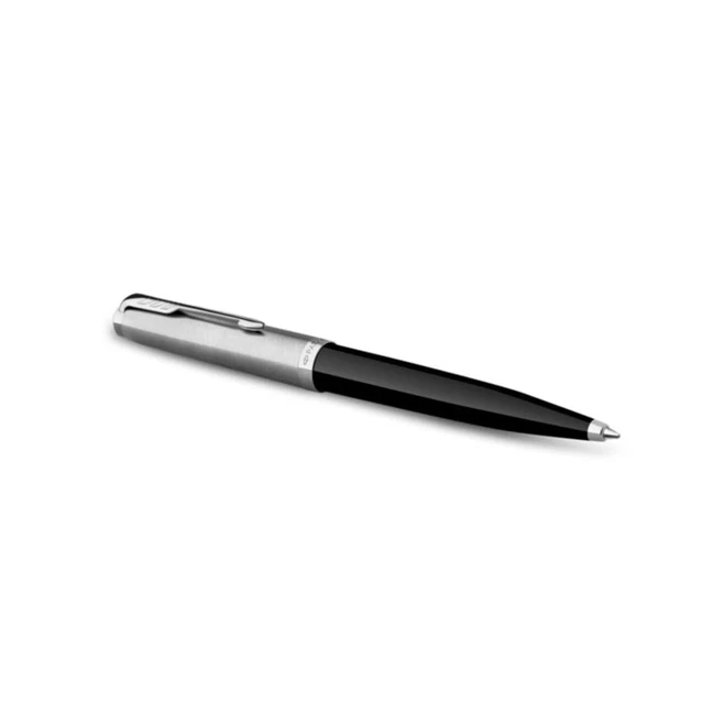Parker 51 Ballpoint Pen   Midnight Blue Barrel with Chrome Trim   Medium Point w