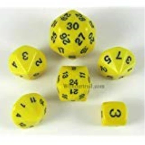 Koplow Games Yellow Special Who Knew 6 Dice Set (US IMPORT)