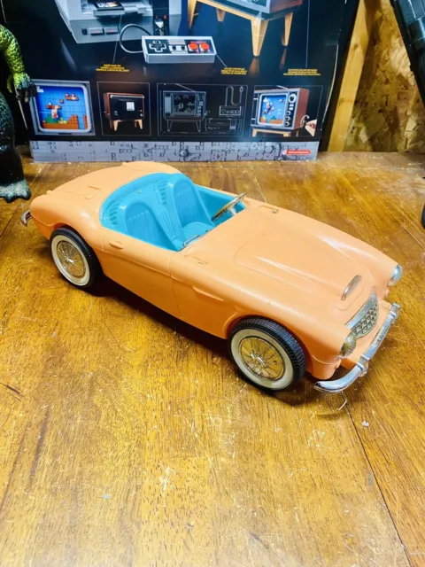 Vintage Antique 1962 BARBIE 18” Austin Healey Irwin Mattel Convertible 1st Car