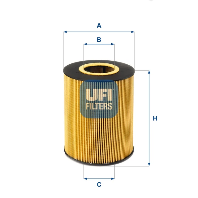UFI Filtro olio Filtro olio motore Filtro dell’olio 25.016.00 per MAN per E2000
