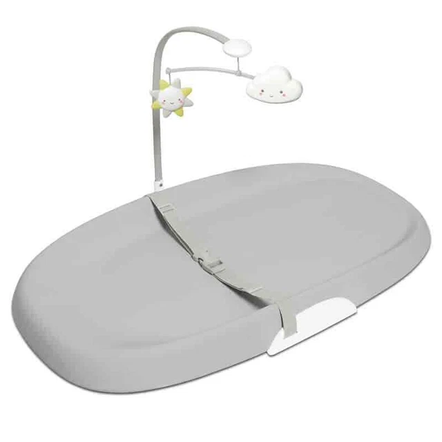Skip Hop Nursery Style Wipe Clean Changing Pad Light Grey