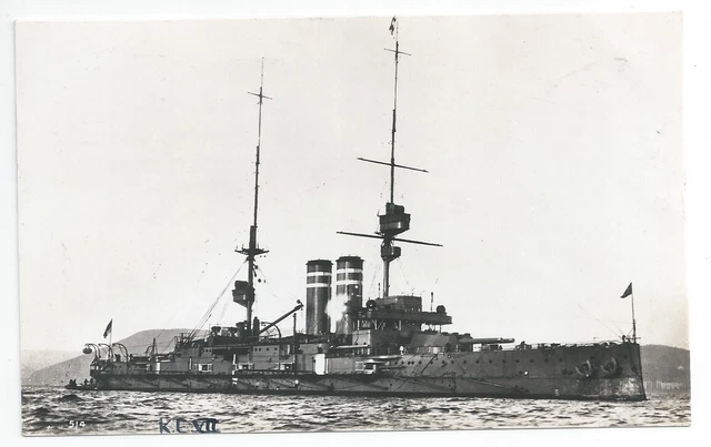 HMS KING EDWARD VII KEVIIKlasse Schlachtschiff Royal Navy unbenutzt RP