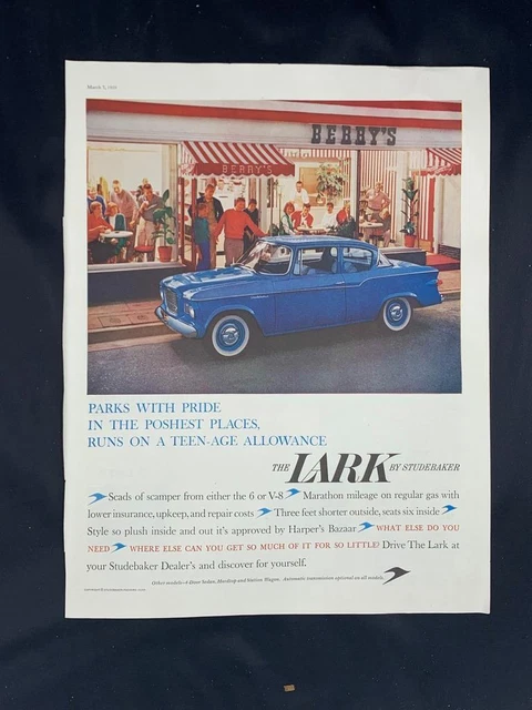 Magazine Ad* - 1959 - Studebaker Lark - (#2)
