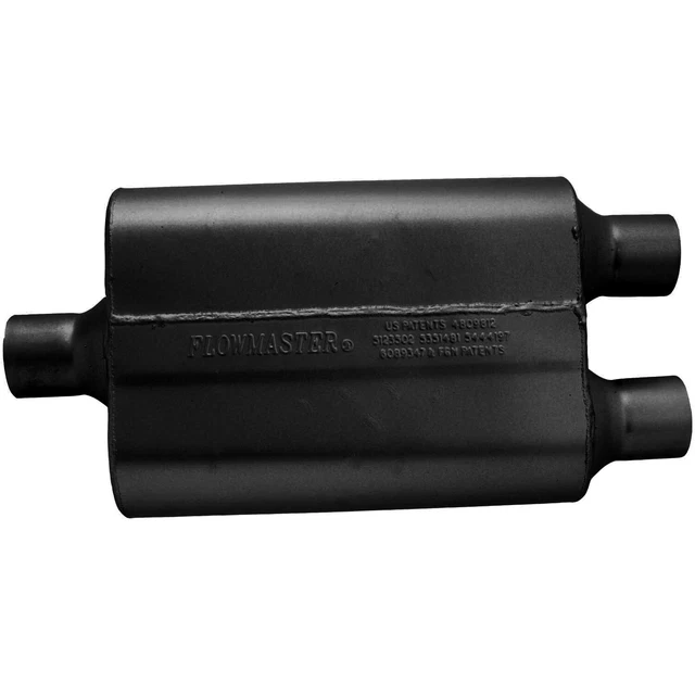 Flowmaster 40 Delta Flow Muffler - 2.25 Center In / 2.25 Dual Out - Aggressive S