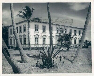 1957 Press Photo Lake Park Town Hall Palm Beach County 1950s Florida