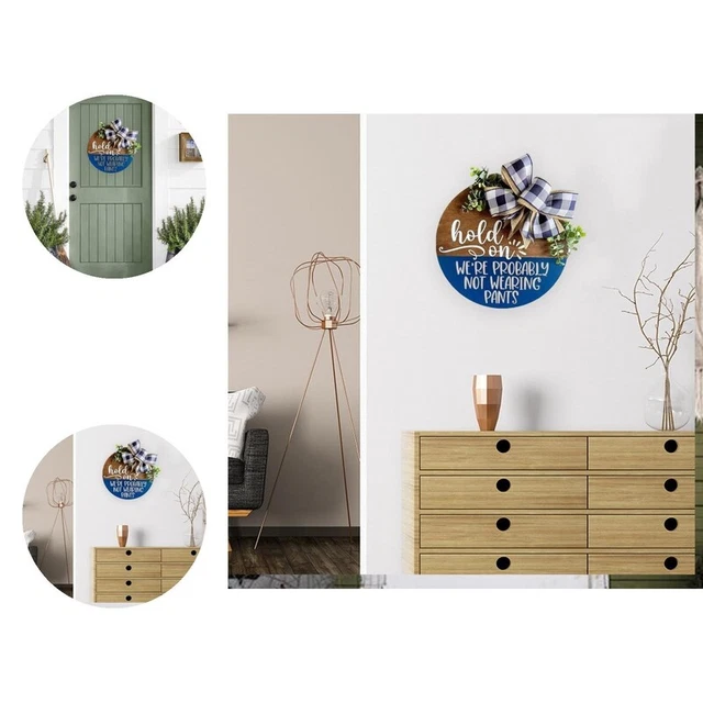 Letrero colgante colgante decorativo de vacaciones decoración del hogar tablero de densidad