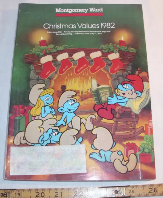 MONTGOMERY WARD 1982 Christmas Catalog, Clothes, Toys, Gifts 39.99