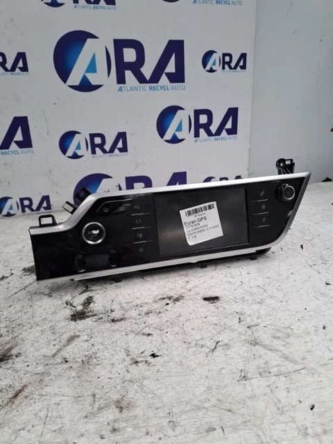 Écran GPS Pour Citroën C4 - Pièce D'occasion VALEO Réf. 981148628003 - état Fonctionnel