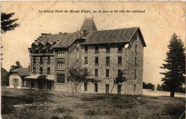 CPA MONT-PILAT - Le Grand Hotel - seen from the front and side of the sunset (487727)
