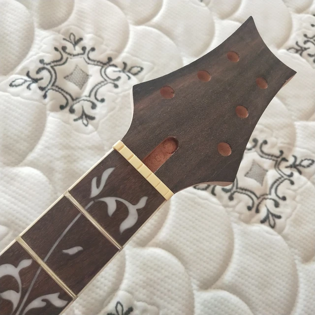 Mahogany Guitar Neck 24 fret 24.75inch Rosewood Fretboard Vine Inlay PRS parts Mahogany Guitar Neck 24 fret 24.75inch Rosewood Fretboard Vine Inlay PRS parts