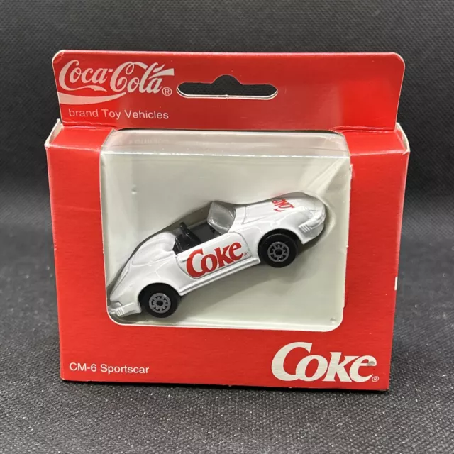 COCA COLA CM-6 Sportscar Porsche macchinina pubblicitaria Coca Cola
