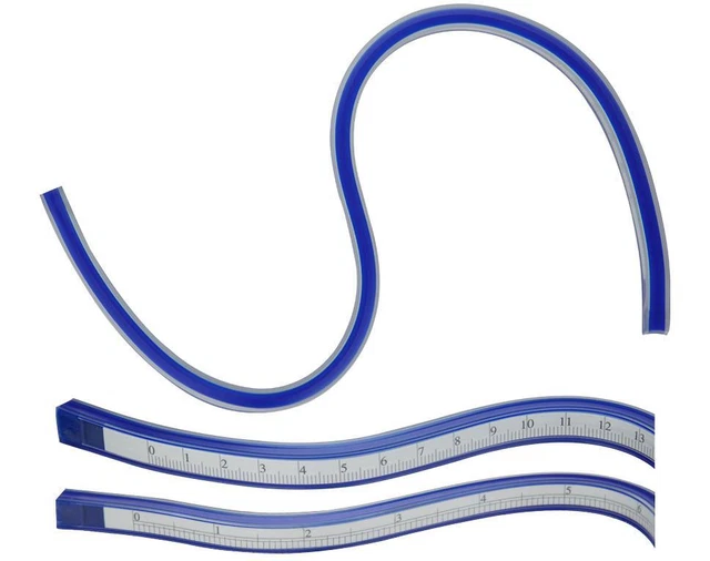 Regala de curva electrónica Danubio flexible, flexible 300 mm Regala de curva electrónica Danubio flexible, flexible 300 mm