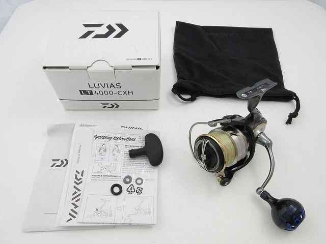Daiwa 20 Rubias Lt 4000-Cxh Knob Custom
