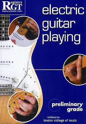 RGT LCM Electric Guitar Playing Preliminary Grade  Music Exam TAB Notes Book  N8