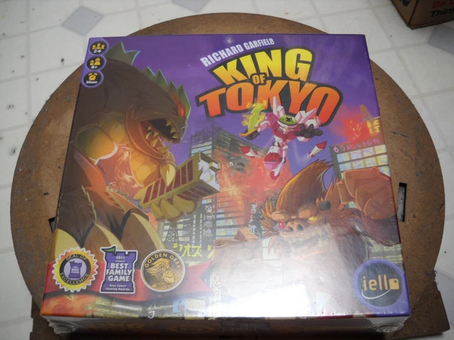 NEW SEALED Richard Garfield KING OF TOKYO Strategy Board Game iello OOP