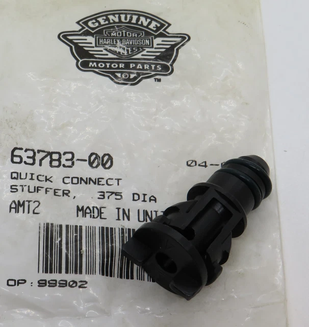 63783-00 Harley-Davidson Oil Line Quick Connect for Softail FLS FXS FXC 2000-13