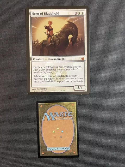 Hero of Bladehold Oversize MTG Mirrordin Defeated Oversized Promo Wotc