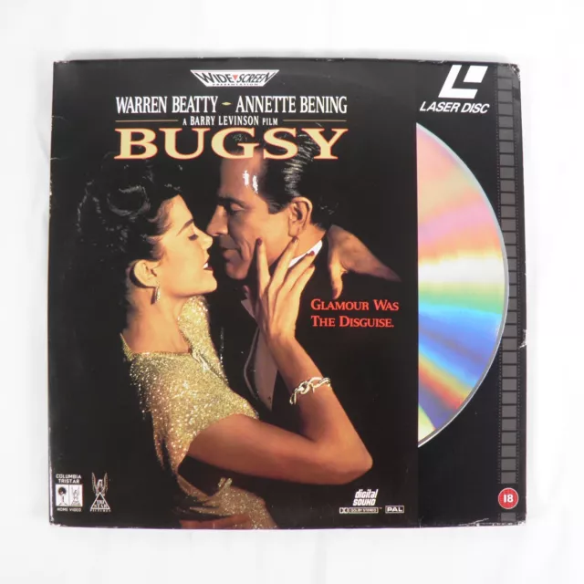 BUGSY Laserdisc Widescreen NTSC