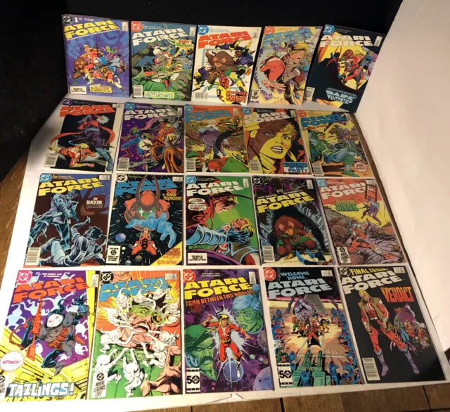 DC Comics Full Series Run Issues 1 2 3 4 5 6 7 8 9 10 11 12 Thru 20 Atari Force!