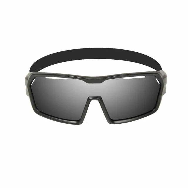 OCEAN CHAMELEON Floating Sunglasses Kiteboarding, Matte Black & Smoked Lens