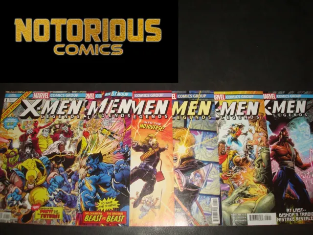 X-Men Legends 1-6 Complete Comic Lot Run Set Marvel Collection