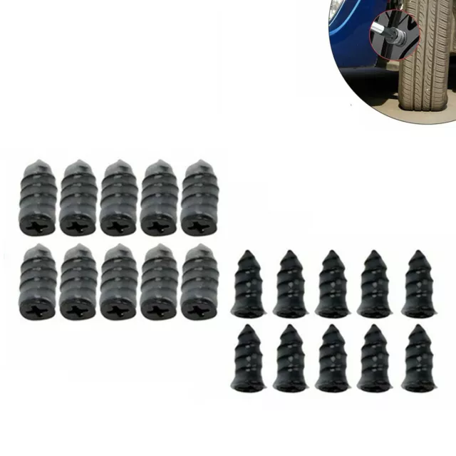 20Pcs Motorcycle Vacuum Tire Rubber Nails Tubeless Tyre Tyre Repair Tool S Size