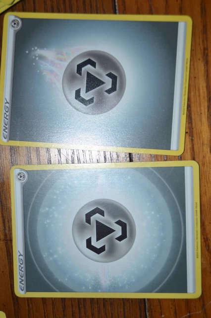 2 energy Pokémon playing/collecting cards