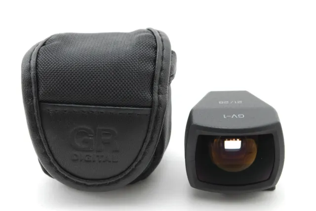 [Mint w/Case] Ricoh GV-1 External Viewfinder 28mm Wide Angle for GR Series #1192
