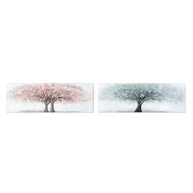 Cadre DKD Home Decor Arbre (2 Unités) (120 x 3 x 40 cm)