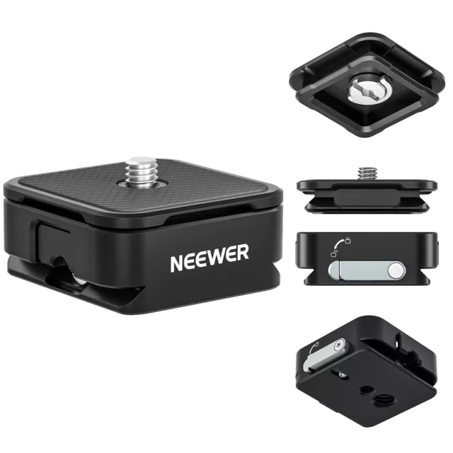 Neewer Arca Type Quick Release Plate Kit for Arca Swiss Camera Mount Adapter