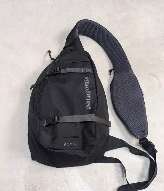 Patagonia* Atom 8L* Sling Daypack Backpack* Black*