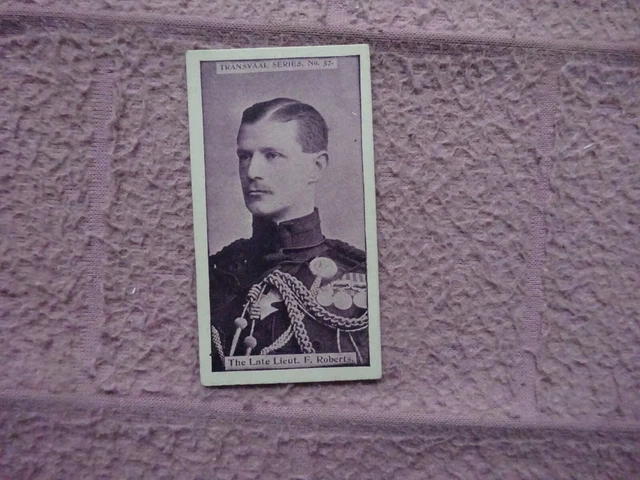 Wills - Transvaal War Series Non Desc (Mauve) #57 Lieut Roberts  Gd/Vg
