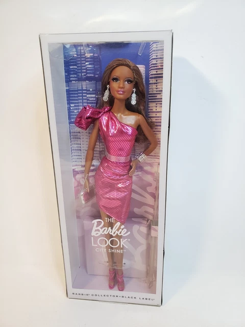 The Barbie Look City Shine Pink Dress Aa Model Muse Doll 2014 Mattel Cjf52 Nrfb
