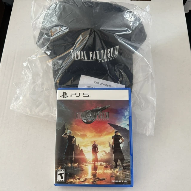 FINAL FANTASY 7 VII Rebirth PlayStation 5 (PS5) 2024 FF7 avec chapeau