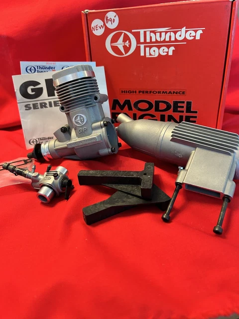 THUNDER TIGER GP .07 R/C Engine With Muffler $20.50 - PicClick