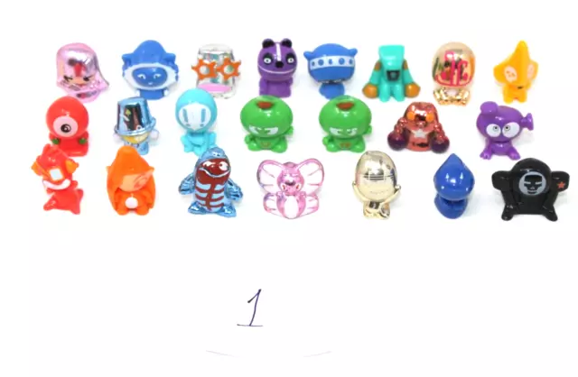 22 X Pacchetto Figure Crazy Bones di Gogo - Lotto 1