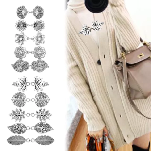 VINTAGE STYLE CARDIGAN Clip Multifunctional Clip Sweater Blouse Pin $6. ...
