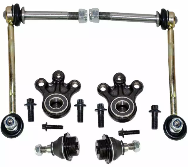 For Peugeot 407 508 Sw 2004-On Front Suspension Ball Joint And Drop Link Kit