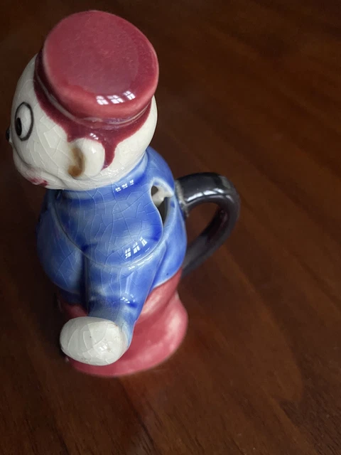Art Deco Monkey Bell Boy mustard pot. 3
